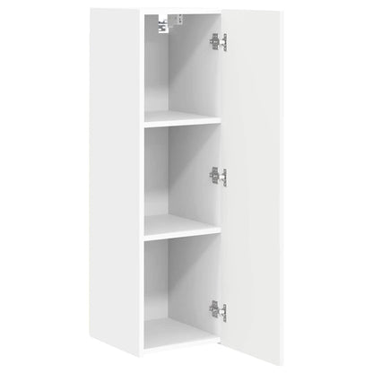 vidaXL TV Wall Cabinet 30 x 31 x 100 cm White Engineered Wood 5