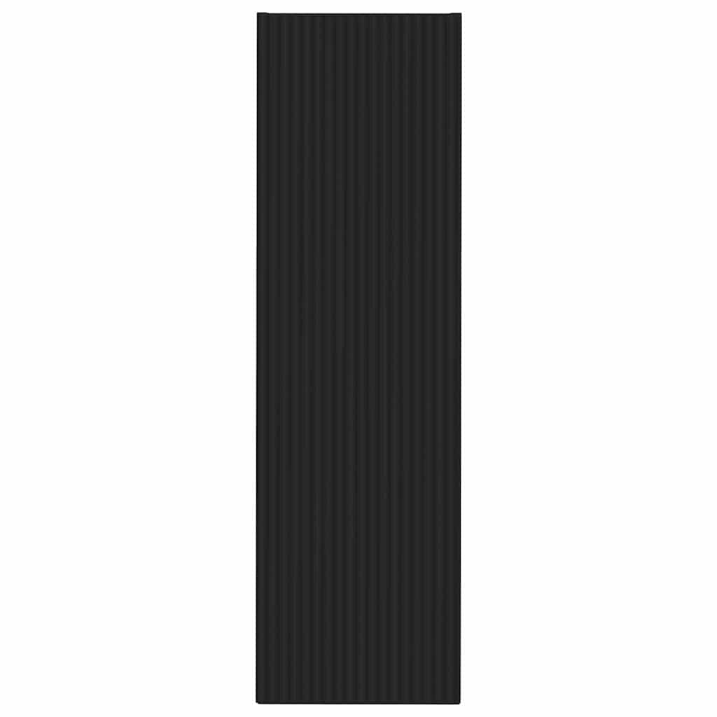 vidaXL TV Wall Cabinet 30 x 31 x 100 cm Black Engineered Wood 6