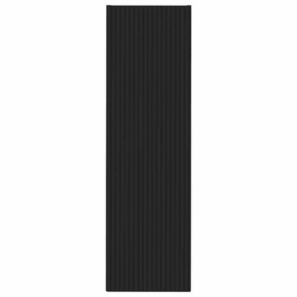 vidaXL TV Wall Cabinet 30 x 31 x 100 cm Black Engineered Wood 6