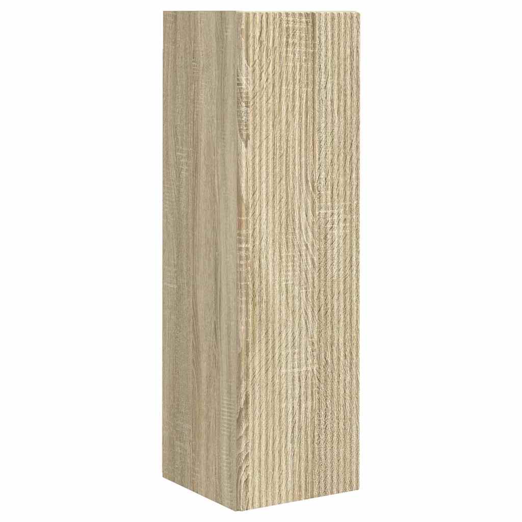 vidaXL TV Wall Cabinet 30 x 31 x 100 cm Sonoma Engineered Wood 2