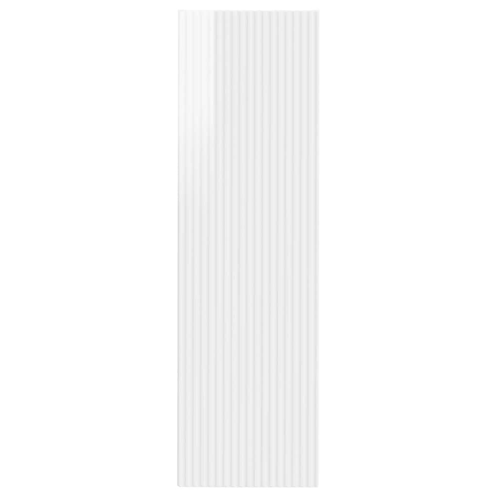 vidaXL TV Wall Cabinet 30 x 31 x 100 cm Gloss White Engineered Wood 6