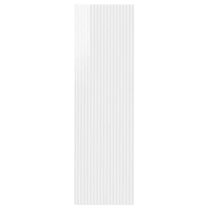 vidaXL TV Wall Cabinet 30 x 31 x 100 cm Gloss White Engineered Wood 6