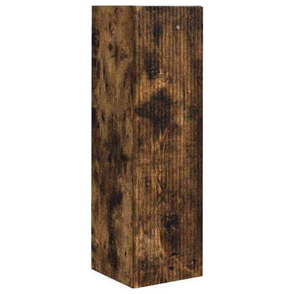 vidaXL TV Wall Cabinet 30 x 31 x 100 cm Smoked Oak Engineered Wood 2