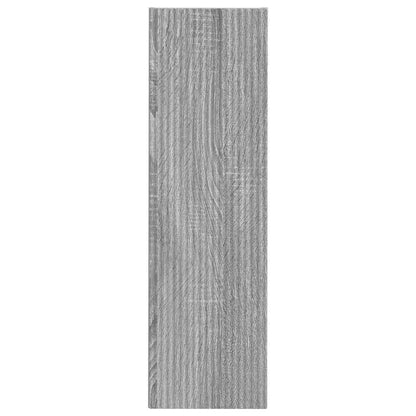 vidaXL TV Wall Cabinet 30 x 31 x 100 cm Grey Sonoma Engineered Wood 6