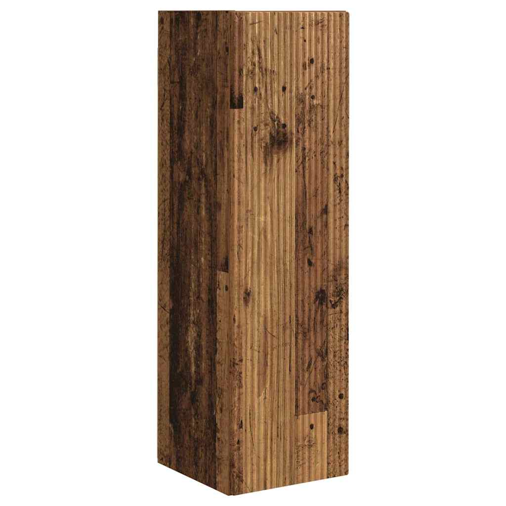 vidaXL TV Wall Cabinet 30 x 31 x 100 cm Old Wood Engineered Wood 2