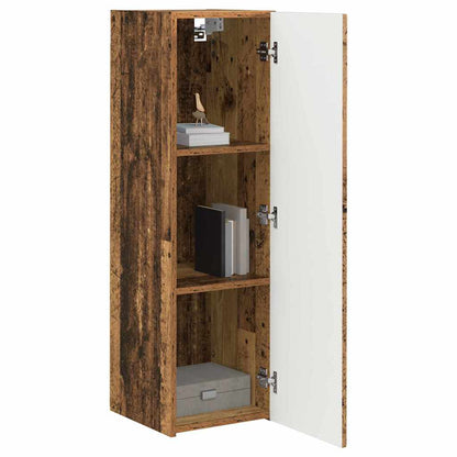vidaXL TV Wall Cabinet 30 x 31 x 100 cm Old Wood Engineered Wood 3