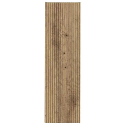 vidaXL TV Wall Cabinet 30 x 31 x 100 cm Artisian Oak Engineered Wood 6