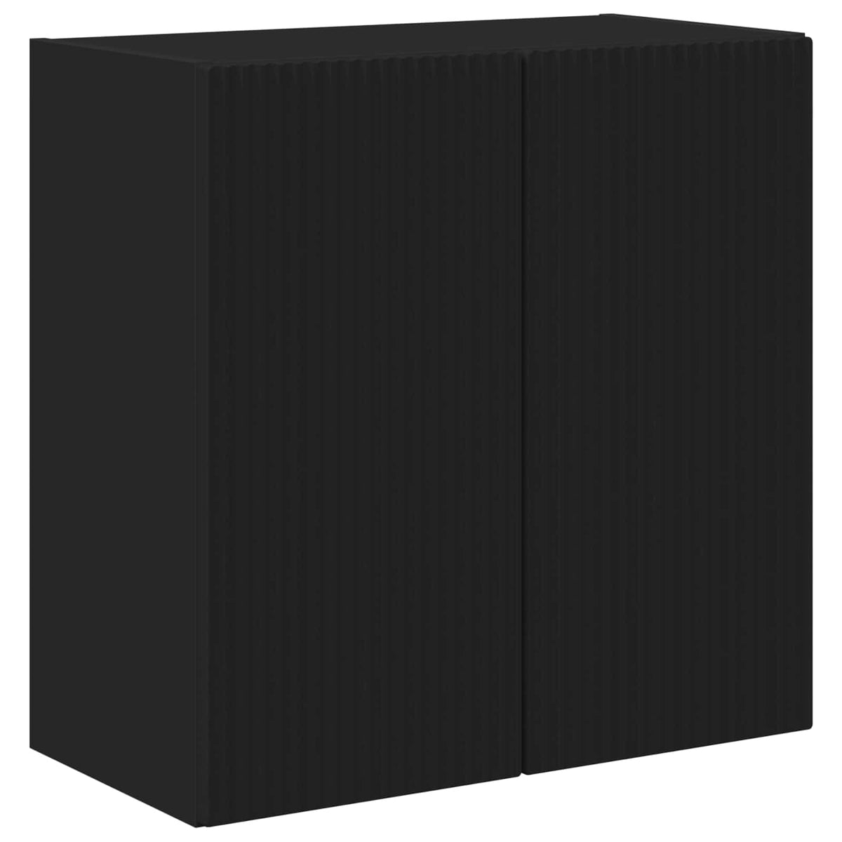 TV Wall Cabinet Engineered Wood 1 59.5 x 31 x 60 cm Black