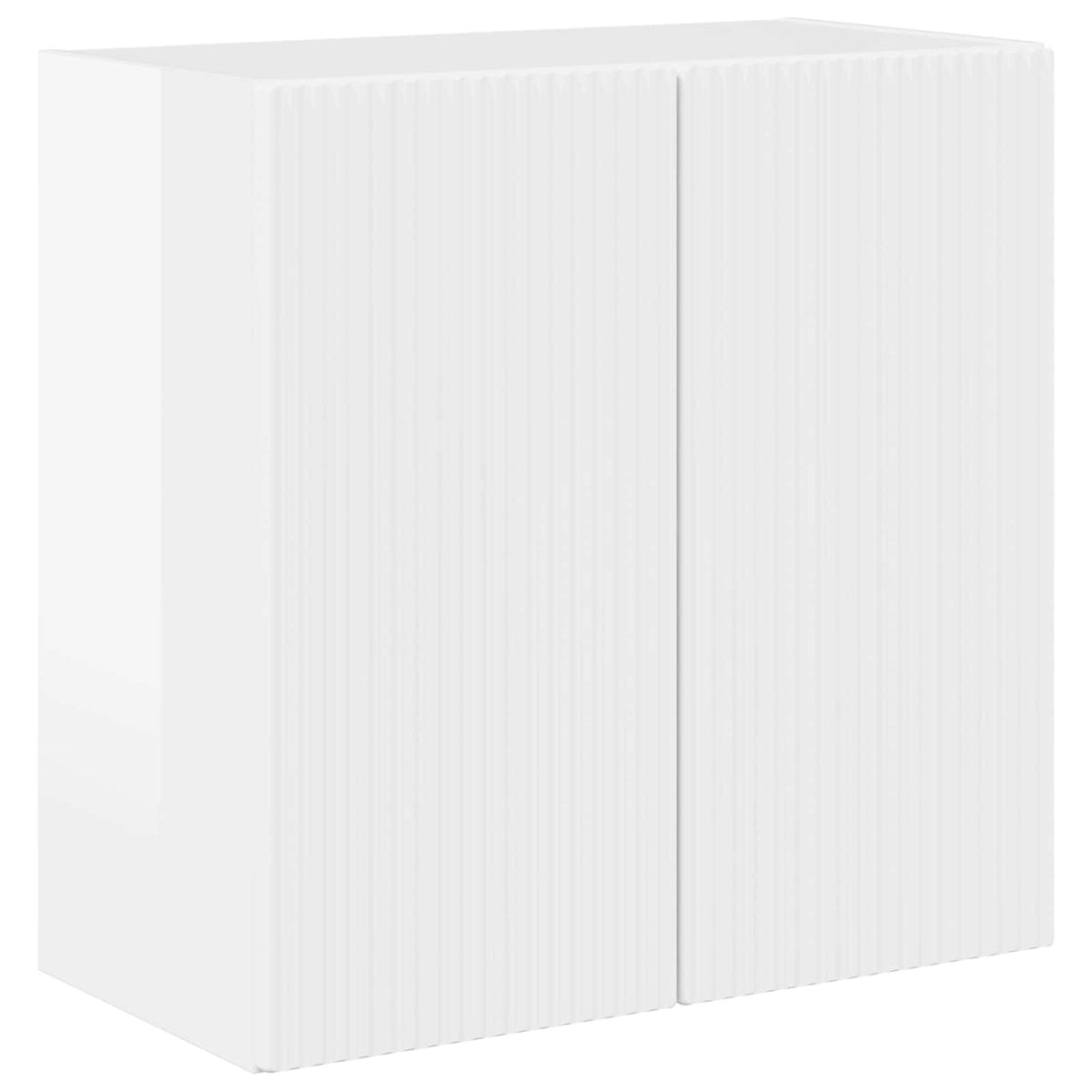 vidaXL TV Wall Cabinet 59.5 x 31 x 60 cm High Gloss White 2