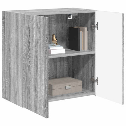 TV Wall Cabinet Engineered Wood 1 59.5 x 31 x 60 cm Grey sonoma
