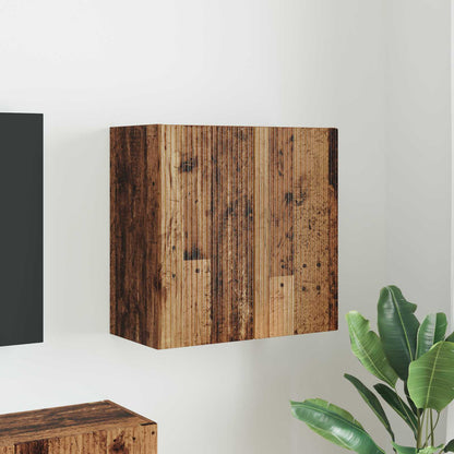 TV Wall Cabinet Engineered Wood 1 59.5 x 31 x 60 cm Old wood