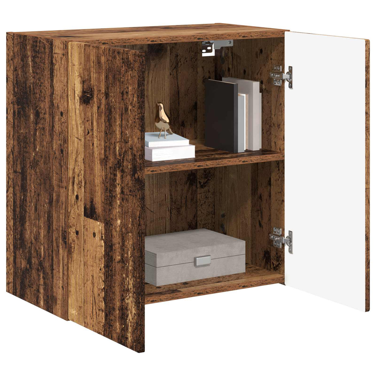 TV Wall Cabinet Engineered Wood 1 59.5 x 31 x 60 cm Old wood