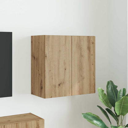 vidaXL TV Wall Cabinet 59.5 x 31 x 60 cm Artisan Oak Engineered Wood 1