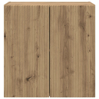 vidaXL TV Wall Cabinet 59.5 x 31 x 60 cm Artisan Oak Engineered Wood 6
