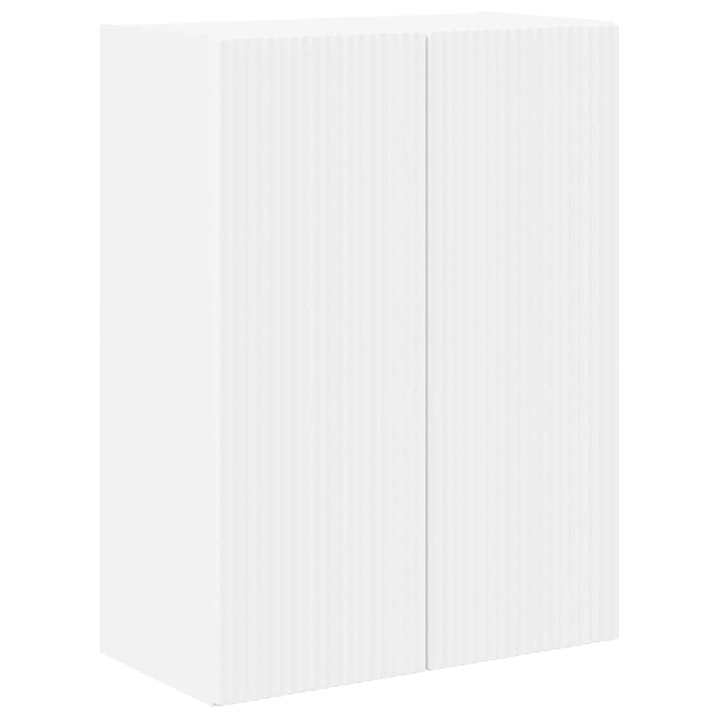 vidaXL TV Wall Cabinet 59.5 x 31 x 80 cm White Engineered Wood 2