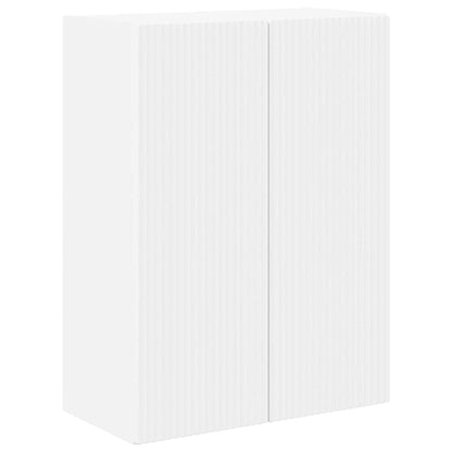 vidaXL TV Wall Cabinet 59.5 x 31 x 80 cm White Engineered Wood 2