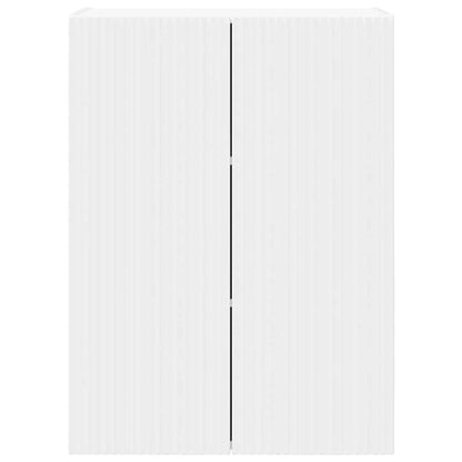 vidaXL TV Wall Cabinet 59.5 x 31 x 80 cm White Engineered Wood 6