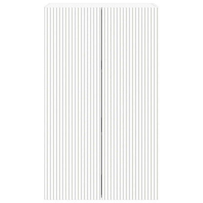 vidaXL TV Wall Cabinet 59.5 x 31 x 100 cm White Engineered Wood 6
