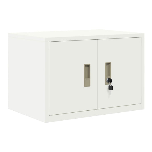 Storage Cabinet Steel White
