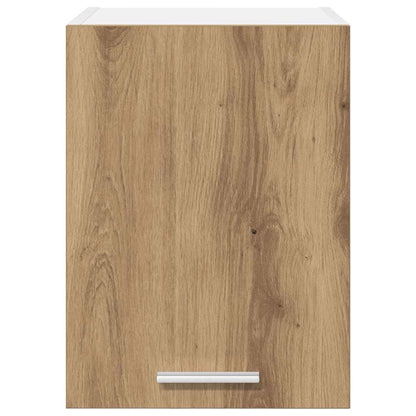 vidaXL Hanging Cabinet 2 pcs Artisan Oak and White Engineered Wood 6