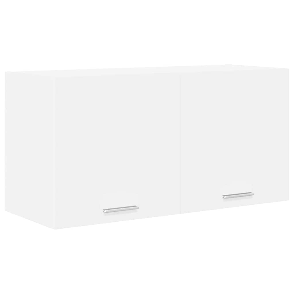 vidaXL Hanging Cabinet White 80 x 31 x 40 cm Engineered Wood 2
