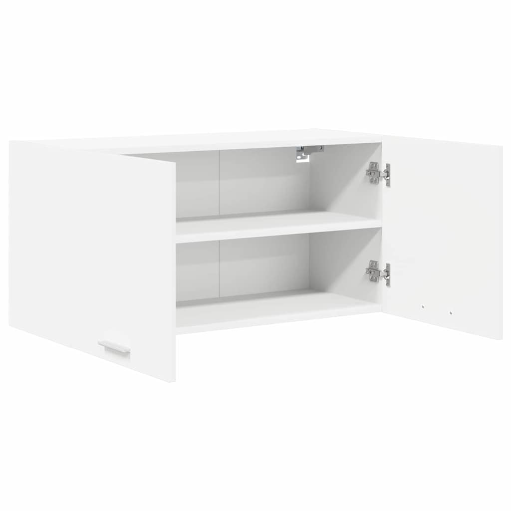 vidaXL Hanging Cabinet White 80 x 31 x 40 cm Engineered Wood 5