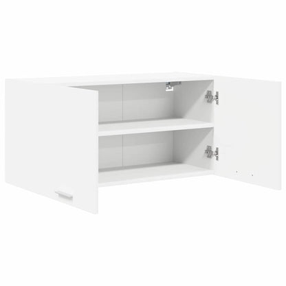 vidaXL Hanging Cabinet White 80 x 31 x 40 cm Engineered Wood 5