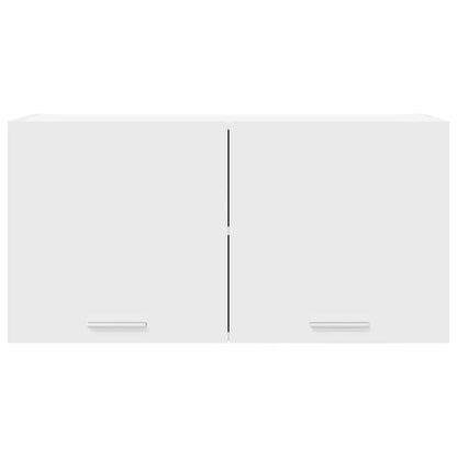 vidaXL Hanging Cabinet White 80 x 31 x 40 cm Engineered Wood 6