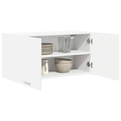 vidaXL Hanging Cabinet White 80 x 31 x 40 cm Engineered Wood 3