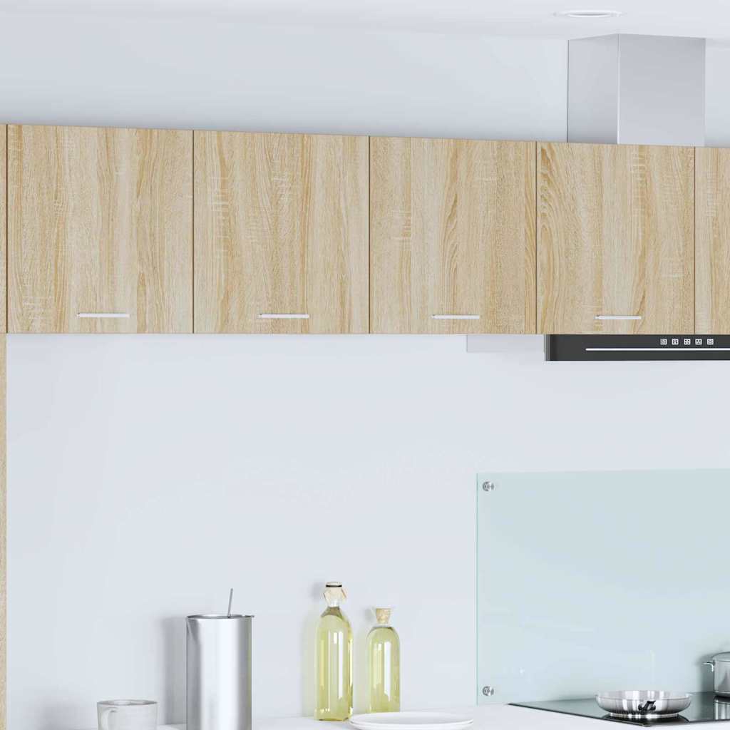vidaXL Hanging Cabinet Sonoma Oak 80 x 31 x 40 cm Engineered Wood 1
