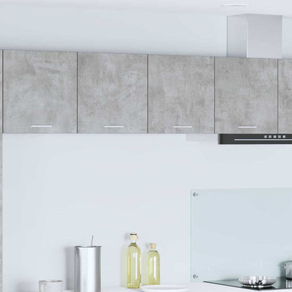 vidaXL Hanging Cabinet Concrete Grey 80 x 31 x 40 cm Engineered Wood 1