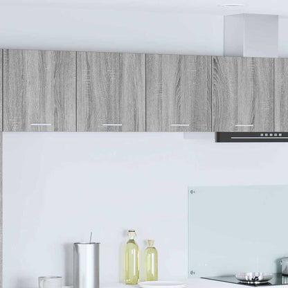 vidaXL Hanging Cabinet Grey Sonoma 80 x 31 x 40 cm Engineered Wood 1