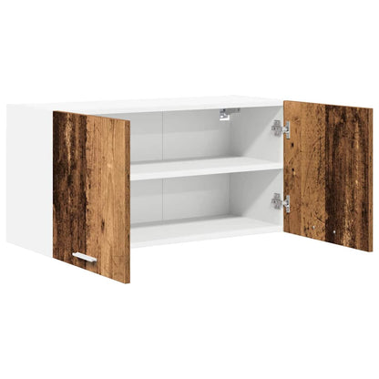 vidaXL Hanging Cabinet Old Wood 80 x 31 x 40 cm Engineered Wood 5