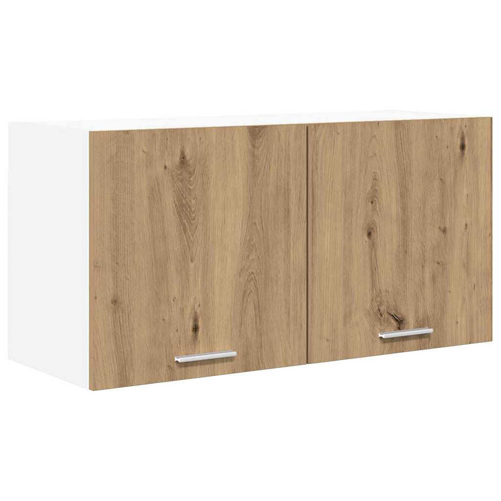 vidaXL Hanging Cabinet Artisan Oak 80 x 31 x 40 cm Engineered Wood 2