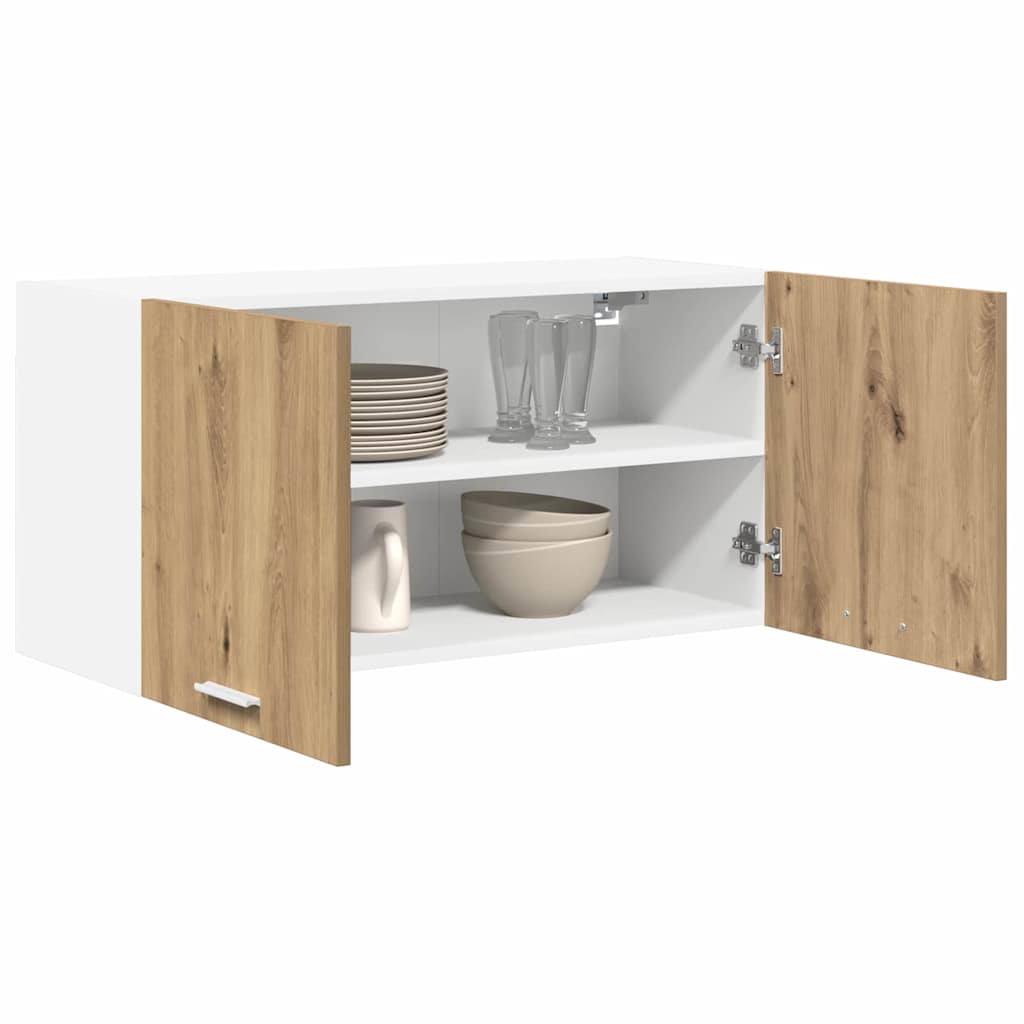 vidaXL Hanging Cabinet Artisan Oak 80 x 31 x 40 cm Engineered Wood 3