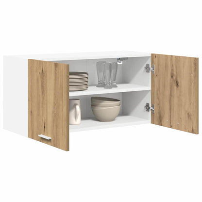 vidaXL Hanging Cabinet Artisan Oak 80 x 31 x 40 cm Engineered Wood 3