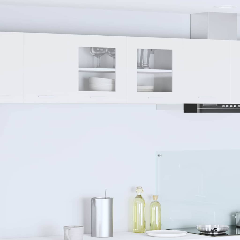 vidaXL Hanging Cabinet White 80 x 31 x 40 cm Engineered Wood 1