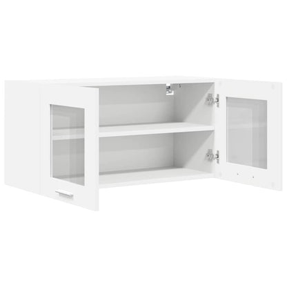 vidaXL Hanging Cabinet White 80 x 31 x 40 cm Engineered Wood 5
