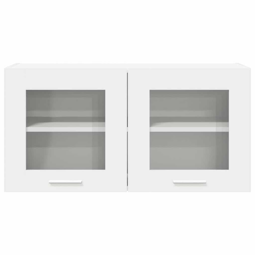 vidaXL Hanging Cabinet White 80 x 31 x 40 cm Engineered Wood 6