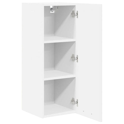 vidaXL Hanging Cabinet 2 pcs White Engineered Wood 5