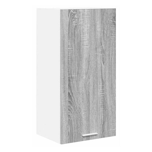 Hanging Cabinet and White 40 x 31 x 80 cm Grey sonoma 1x hanging cabinet (1 door) 40 cm wide 80 cm high–1x hanging cabinet (3 shelves) 30 cm 1x hanging cabinet (1 door) 40 cm wide 80 cm high