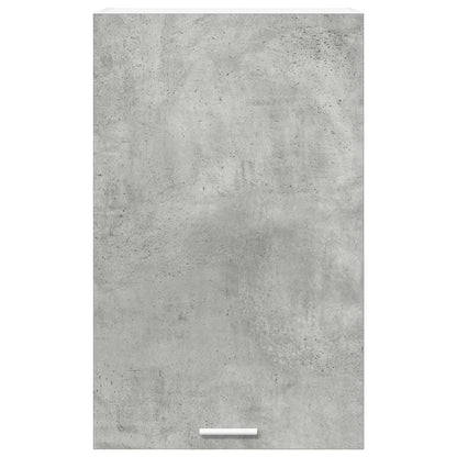 vidaXL Hanging Cabinet Concrete Grey and White 50 x 31 x 80 cm 6