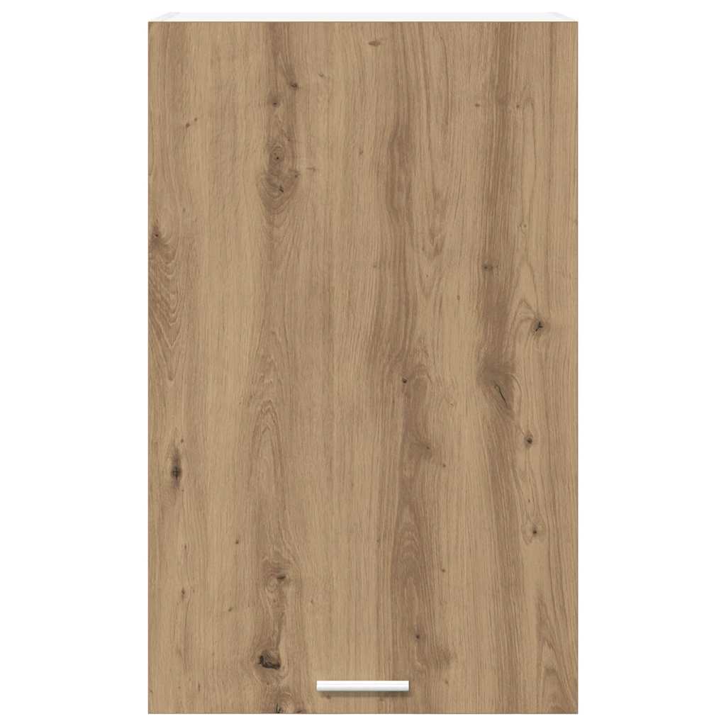 vidaXL Hanging Cabinet Artisan Oak and White 50 x 31 x 80 cm 6