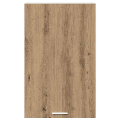 vidaXL Hanging Cabinet Artisan Oak and White 50 x 31 x 80 cm 6