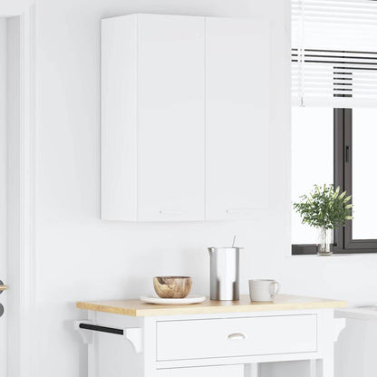 vidaXL Hanging Cabinet White 60 x 31 x 80 cm Engineered Wood 4