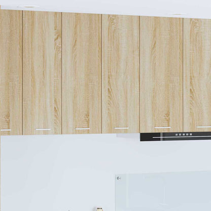vidaXL Hanging Cabinet Sonoma Oak 60 x 31 x 80 cm Engineered Wood 1