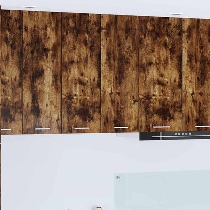 vidaXL Hanging Cabinet Smoked Oak 60 x 31 x 80 cm Engineered Wood 1
