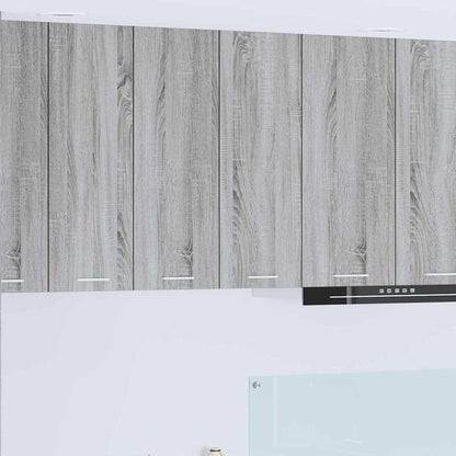 vidaXL Hanging Cabinet Grey Sonoma 60 x 31 x 80 cm Engineered Wood 1