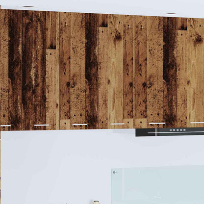 vidaXL Hanging Cabinet Old Wood 60 x 31 x 80 cm Engineered Wood 1