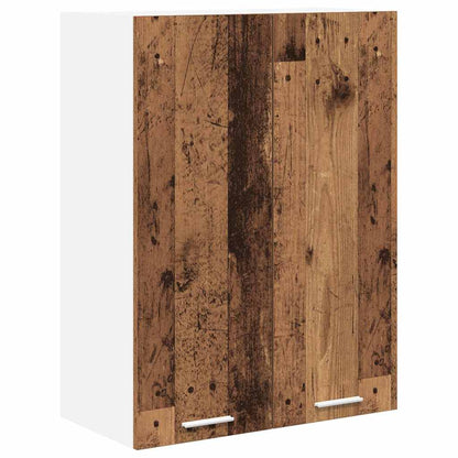 vidaXL Hanging Cabinet Old Wood 60 x 31 x 80 cm Engineered Wood 2